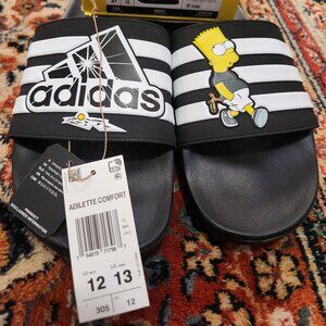 ADIDAS x The Simpsons 'Bart' Mens SANDALS SLIDES